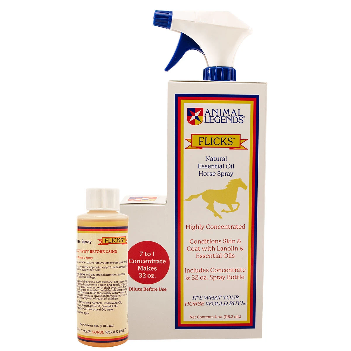 Flicks All Natural Essential Oil Fly Spray Concentrate 4 Oz 4 Flicks All Natural Essential Oil Fly Spray Concentrate 4 Oz - Image 2