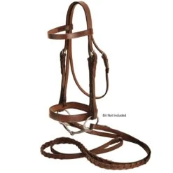 Tory Leather Heavy Duty Flat Hunt Bridle