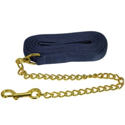 Jacks Lead Flat Nylon With 24 Inch Solid Brass Chain 14 Jacks Lead Flat Nylon With 24 Inch Solid Brass Chain -Lemieux Shop 1140 c1146
