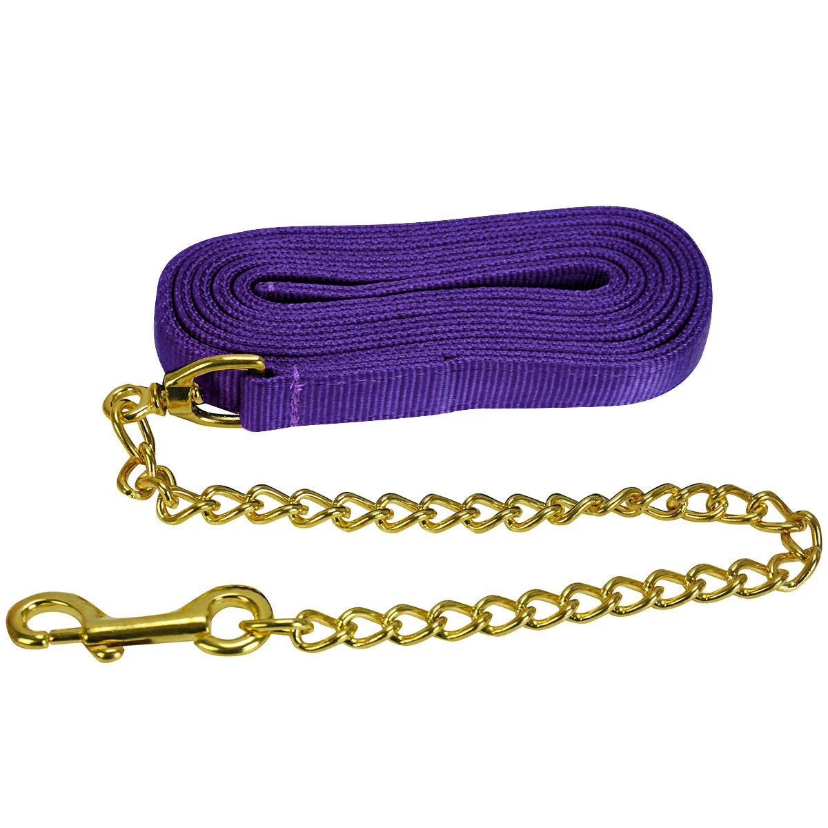 Jacks Lead Flat Nylon With 24 Inch Solid Brass Chain 4 Jacks Lead Flat Nylon With 24 Inch Solid Brass Chain - Image 2