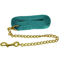 Jacks Lead Flat Nylon With 24 Inch Solid Brass Chain 17 Jacks Lead Flat Nylon With 24 Inch Solid Brass Chain -Lemieux Shop 1140 c1168