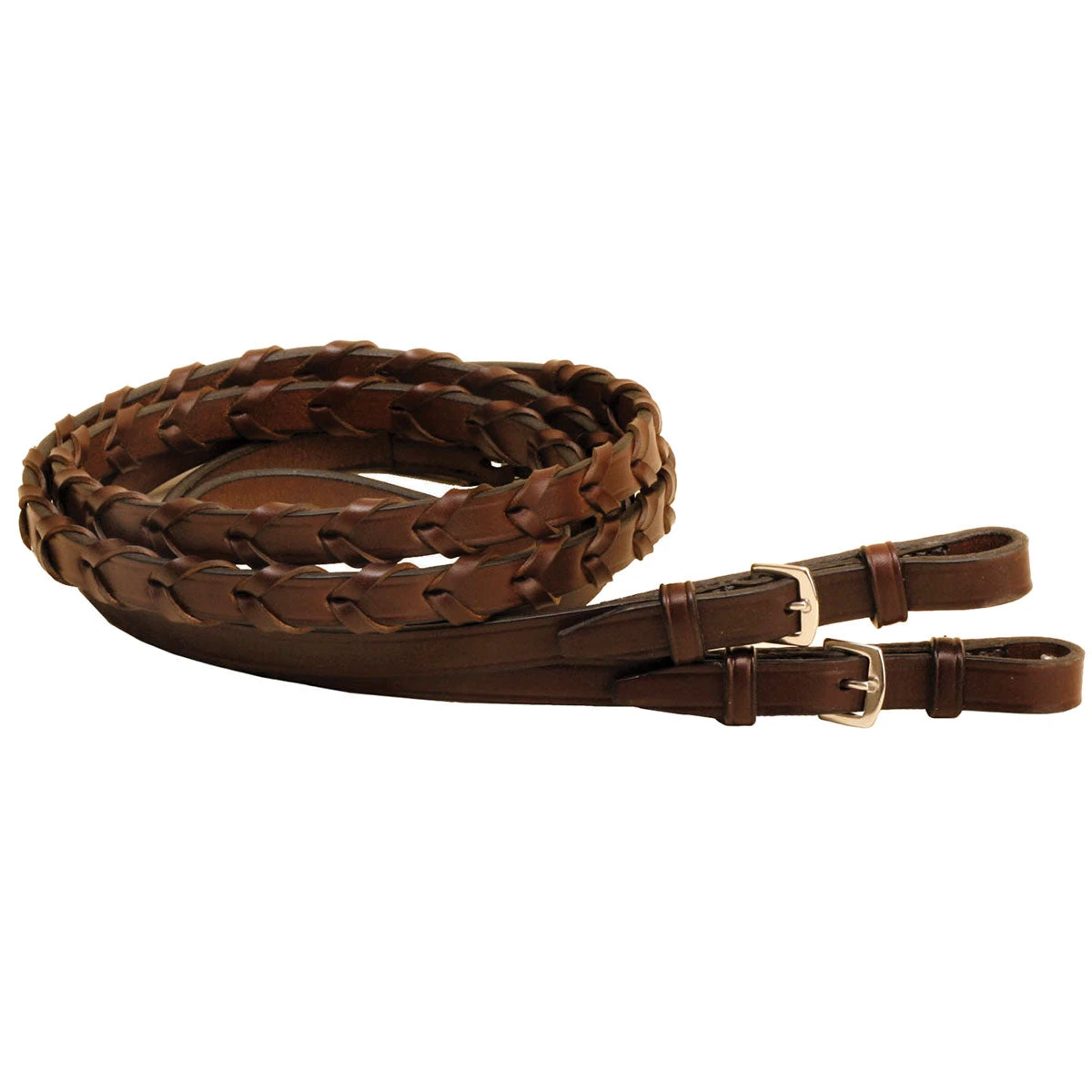 Tory Large Horse Laced Reins With Buckle End 5 Tory Large Horse Laced Reins With Buckle End - Image 3