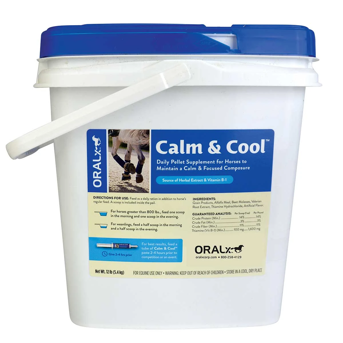 Oralx Calm And Cool Pellets 12 Lb 3 Oralx Calm And Cool Pellets 12 Lb