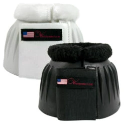 Walsh Fleece Top Ribbed Bell Boots With Velcro