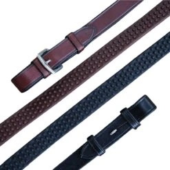 KL Select Red Barn Pebble Grip English Reins -Lemieux Shop 19310kl c1109 alt1