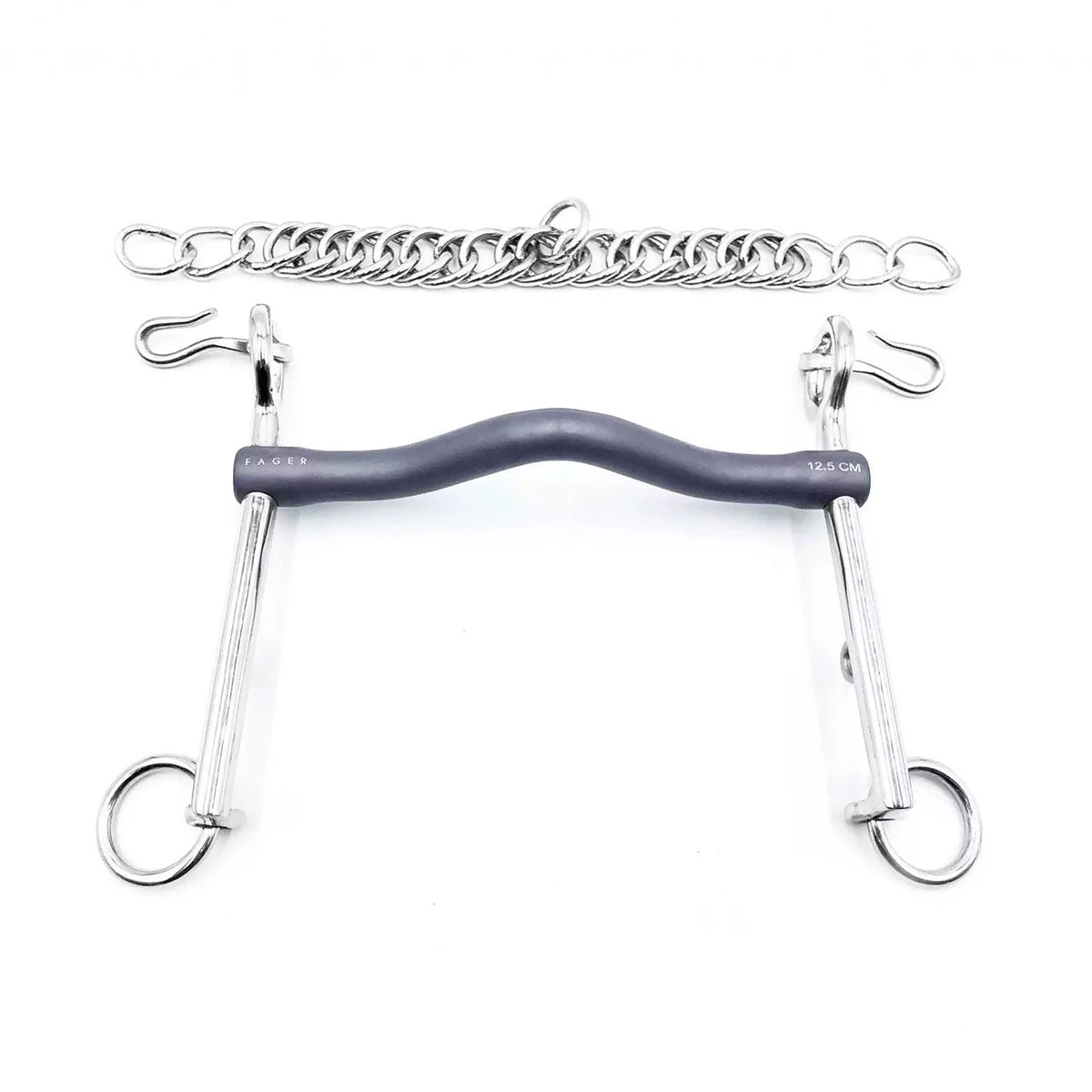 Fager Sofia Titanium Weymouth Bit - 7cm - Test Ride Bit 6 Fager Sofia Titanium Weymouth Bit - 7cm - Test Ride Bit - Image 4