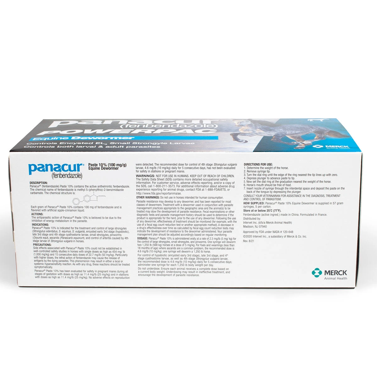 Merck Panacur Powerpac Paste Dewormer 6 Merck Panacur Powerpac Paste Dewormer - Image 4