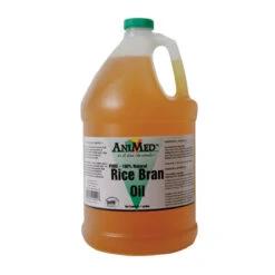 AniMed Natural Rice Bran Oil Gallon