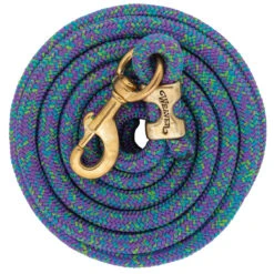 Weaver Leather Weaver Mosaic Poly Lead Rope With Solid Brass Snap 10ft -Lemieux Shop 35 21mw c1157 2a29e95c dd9a 486b a601 29afe5dfebee