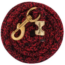 Weaver Leather Weaver Mosaic Poly Lead Rope With Solid Brass Snap 10ft -Lemieux Shop 35 21mw c1158