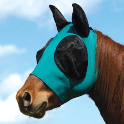 Weaver Leather CoolAid Equine Lycra Fly Masks -Lemieux Shop 37405 40 c1168