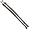 Camelot Leather Side Reins With Elastic 1 Camelot Leather Side Reins With Elastic -Lemieux Shop 407317BRW c1109