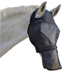 Absorbine UltraShield Fly Mask With Removable Nose No Ears -Lemieux Shop 430153