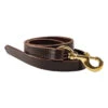 Quiet Creek Leather Lead With Brass Snap