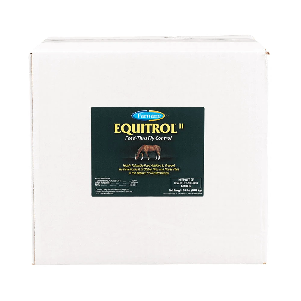 Farnam Equitrol II Feed Thru Fly Control 20 Lb 3 Farnam Equitrol II Feed Thru Fly Control 20 Lb