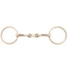 AlBaCon French Link Loose Ring German Silver Snaffle -Lemieux Shop 460074