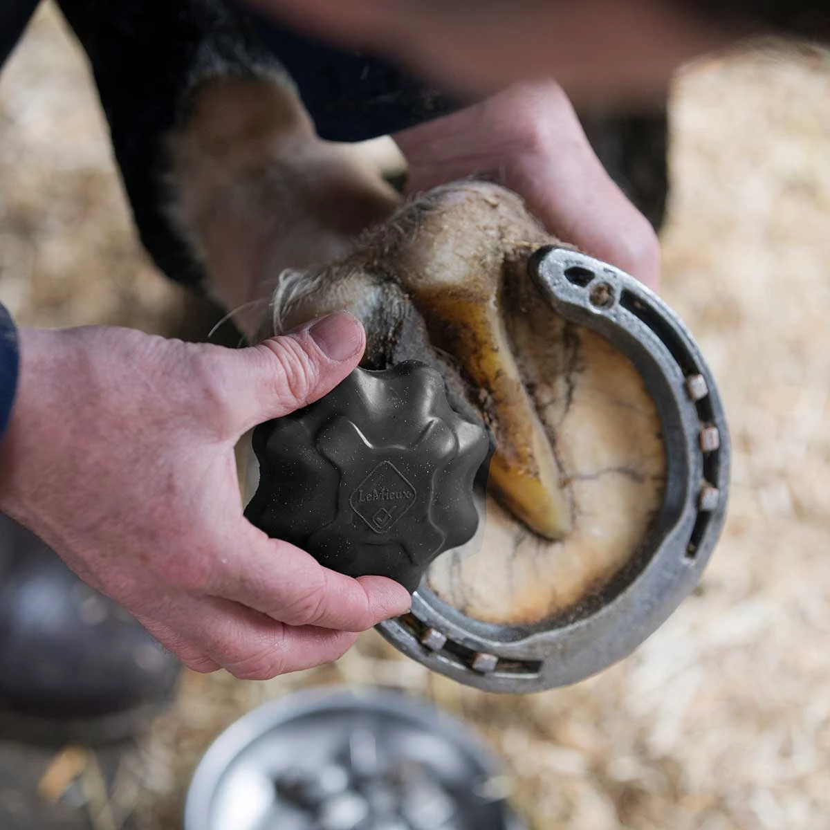 LeMieux Safety Stud Tap Black 4 LeMieux Safety Stud Tap Black - Image 2