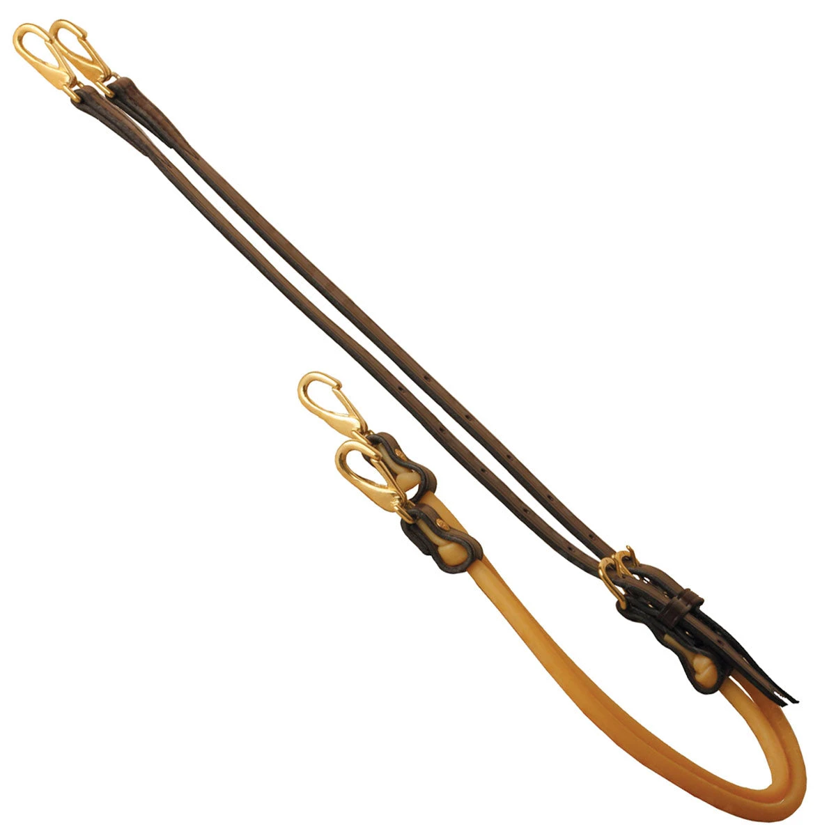 Tory Leather Side Rein With Tubing 3 Tory Leather Side Rein With Tubing