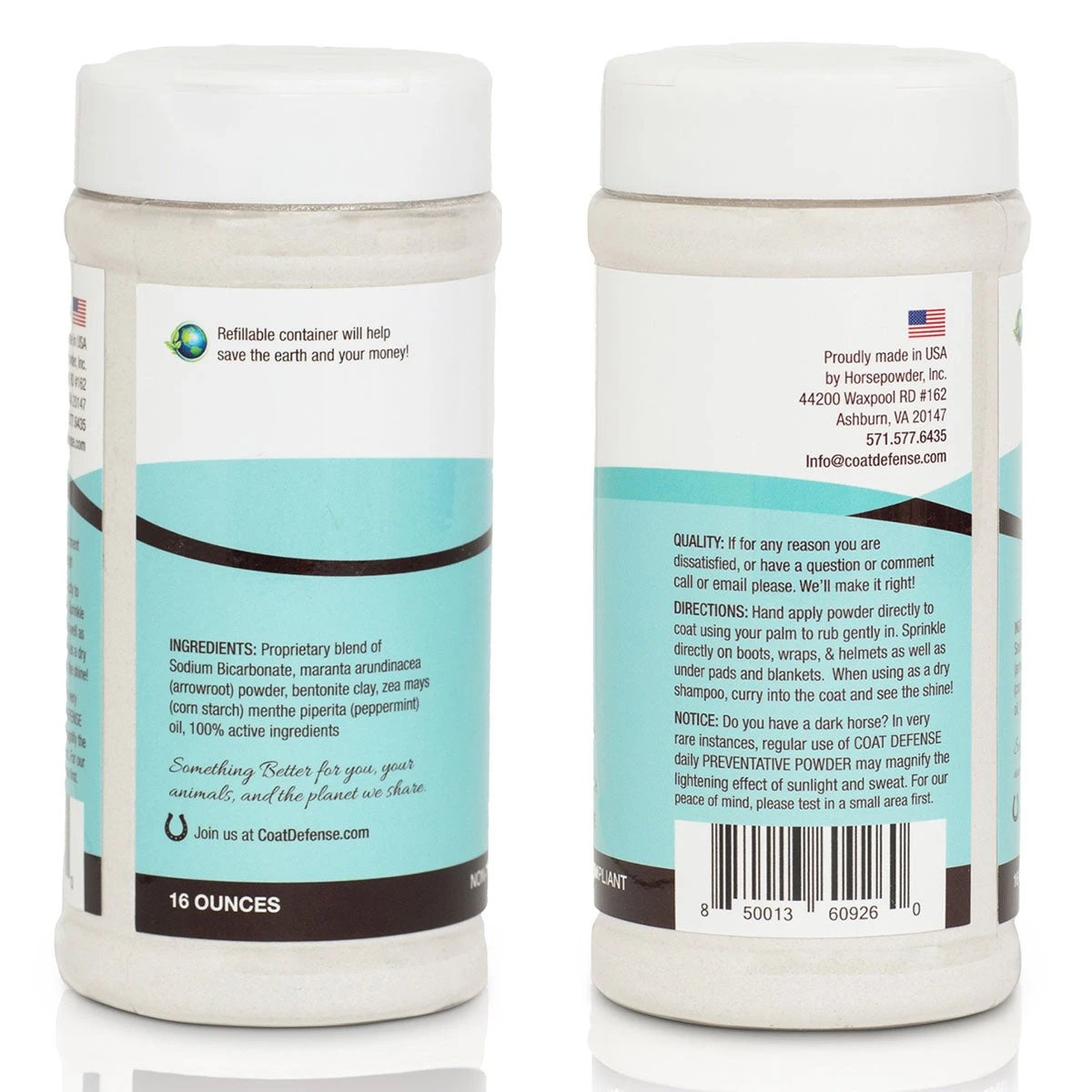 Coat Defense Daily Prevent Powder 16 Oz Refillable 4 Coat Defense Daily Prevent Powder 16 Oz Refillable - Image 2