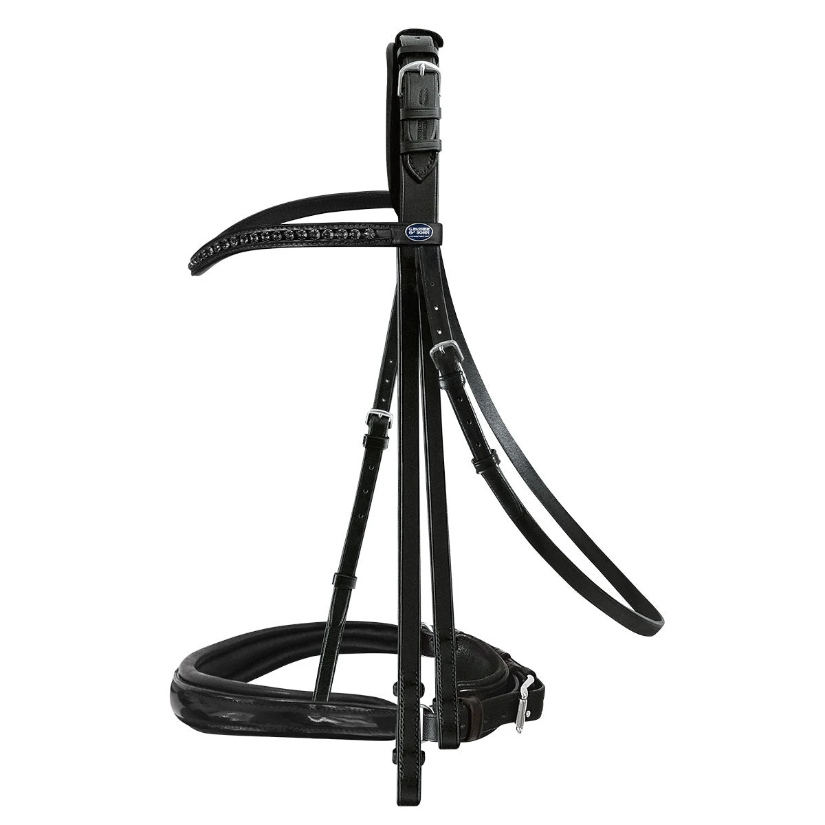 Passier Hubertus Schmidt Double Bridle Black - Luxury Edition 3 Passier Hubertus Schmidt Double Bridle Black - Luxury Edition
