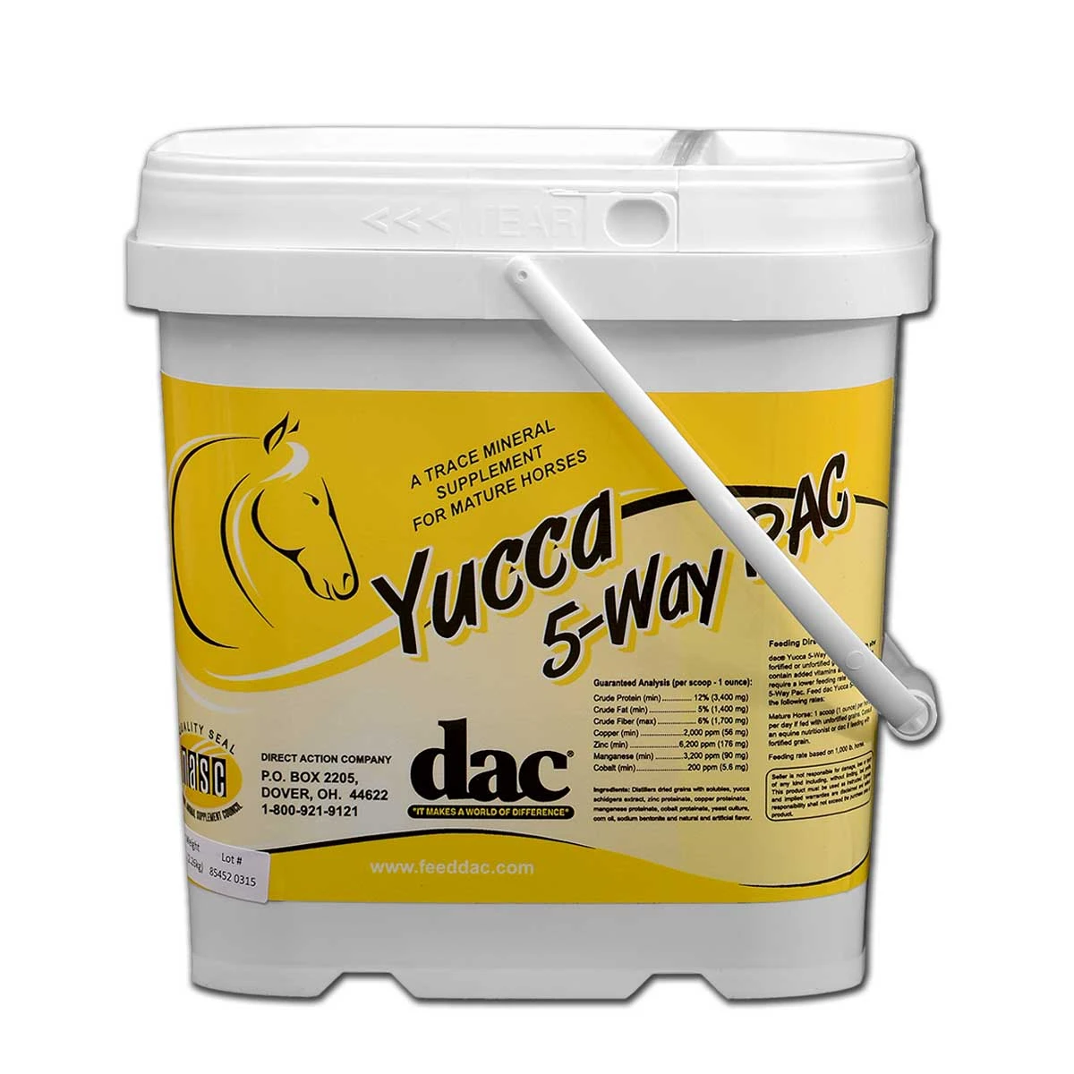 Dac Yucca 5 Way Pac 5 Lb 3 Dac Yucca 5 Way Pac 5 Lb