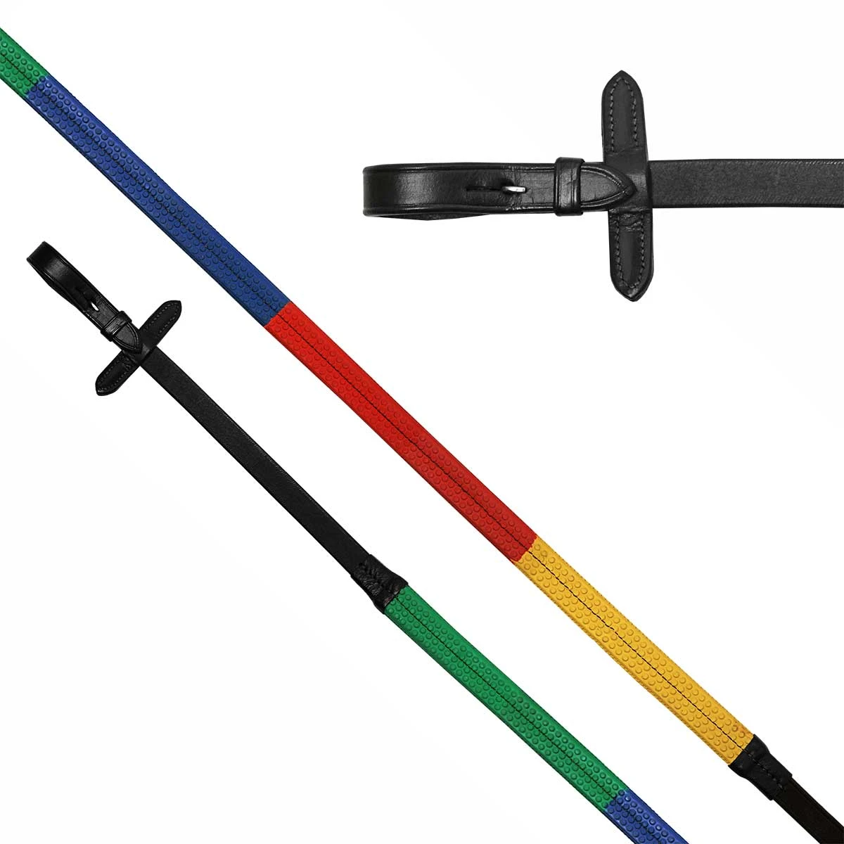Rainbow Rubber Reins 3 Rainbow Rubber Reins