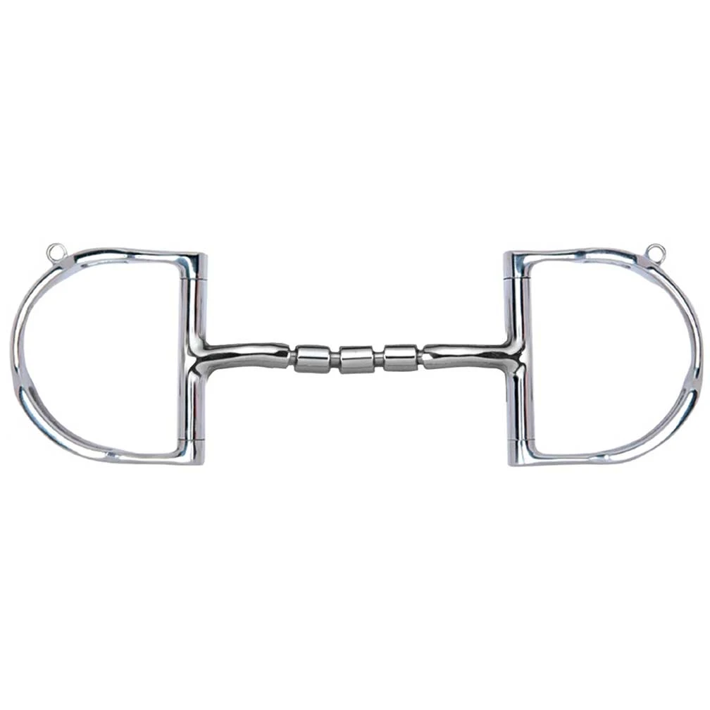 Myler English Dee Ss Triple Barrel Mb32-3 - Test Ride Bit 3 Myler English Dee Ss Triple Barrel Mb32-3 - Test Ride Bit