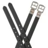 Wintec Slimline Stirrup Leathers Black 160 Cm -Lemieux Shop 900560