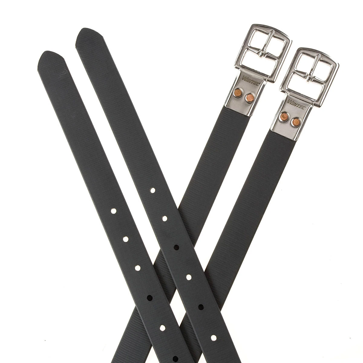 Wintec Slimline Stirrups Leathers Black 120 Cm 4 Wintec Slimline Stirrups Leathers Black 120 Cm - Image 2