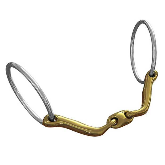 Neue Schule Verbindend Loose Ring Bradoon - Test Ride Bit 3 Neue Schule Verbindend Loose Ring Bradoon - Test Ride Bit