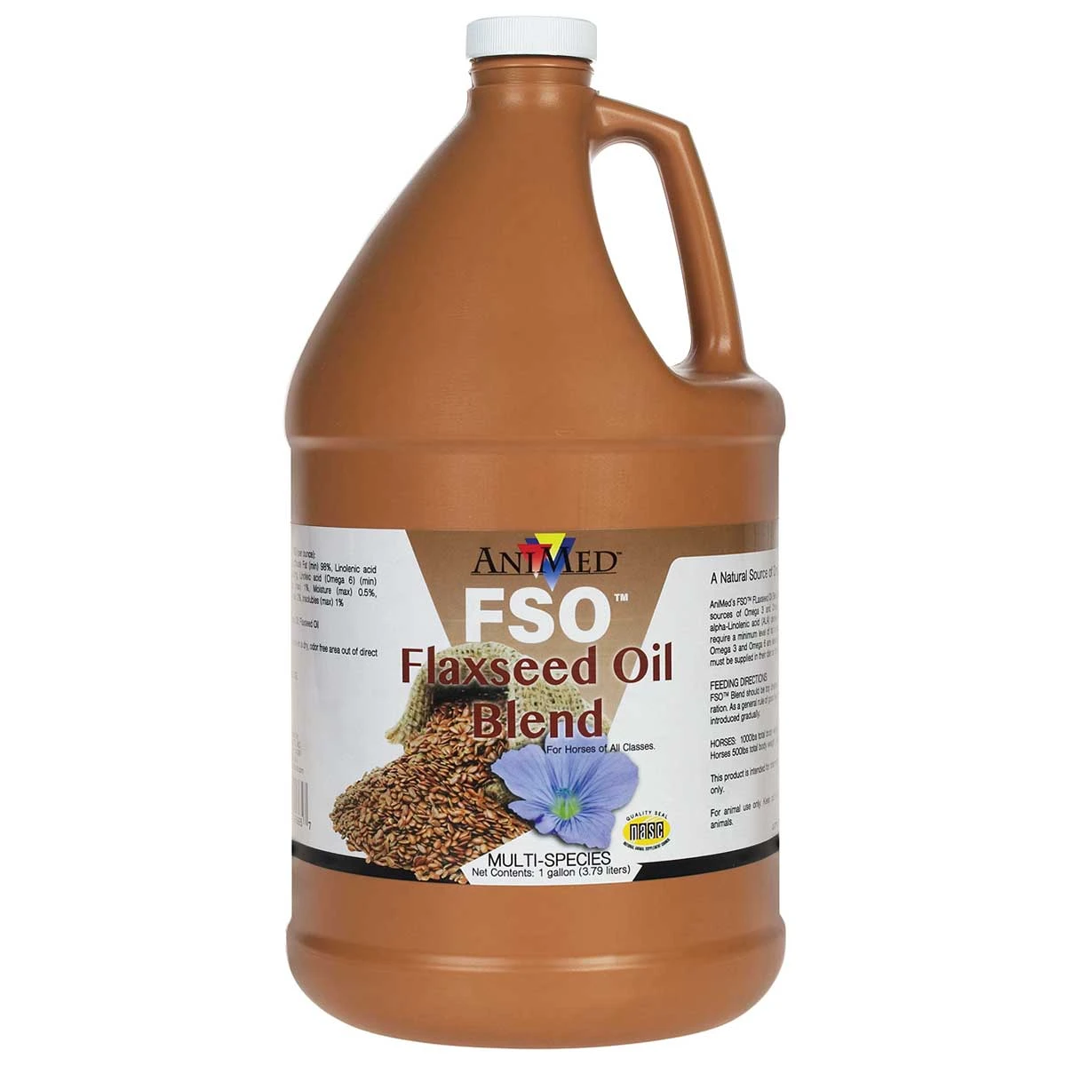 AniMed Flaxseed Oil Gallon 3 AniMed Flaxseed Oil Gallon