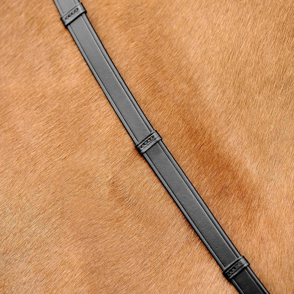 Passier Leather Reins With Leather Hand Grips 4 Passier Leather Reins With Leather Hand Grips - Image 2
