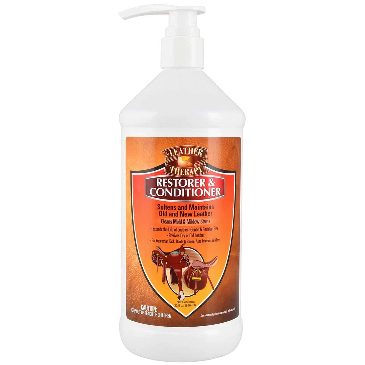 Leather Therapy Leather Restorer & Conditioner 32 Oz 3 Leather Therapy Leather Restorer & Conditioner 32 Oz
