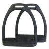 Perris Black Powder Coated Stirrup Irons