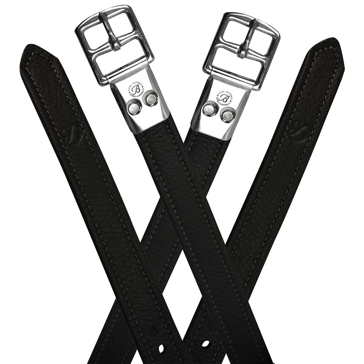 Bates Soft Covered Stirrup Leathers 3 Bates Soft Covered Stirrup Leathers
