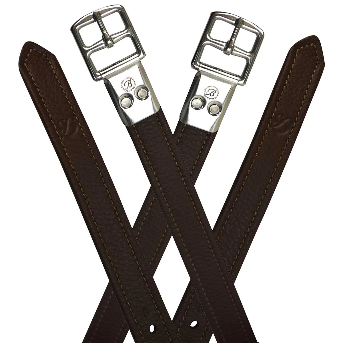 Bates Soft Covered Stirrup Leathers 5 Bates Soft Covered Stirrup Leathers - Image 3