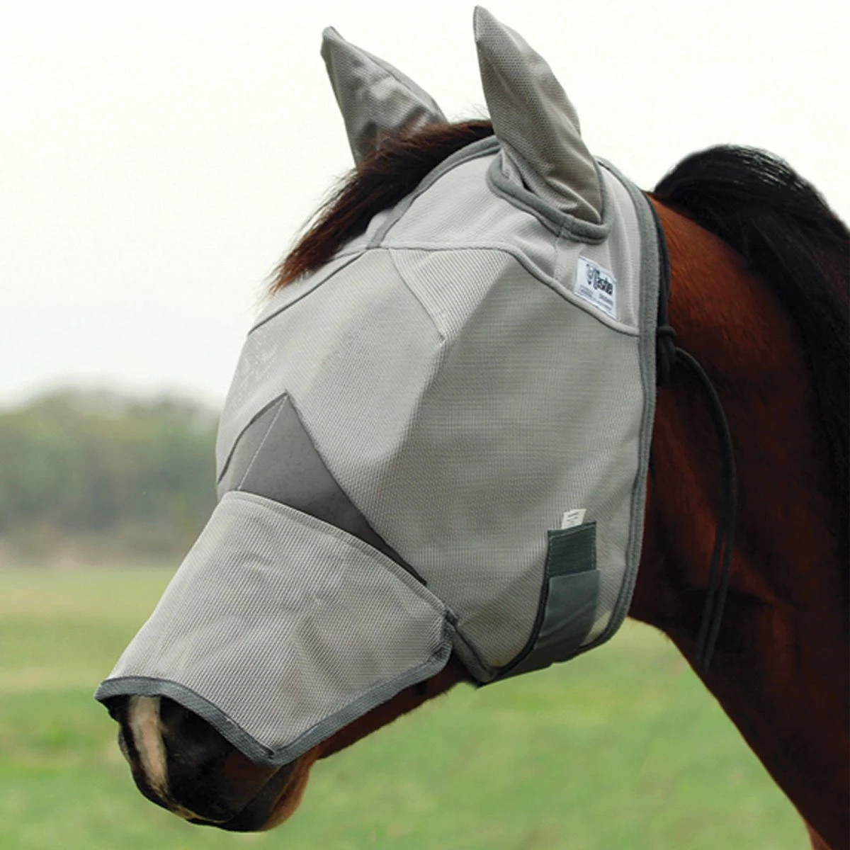 Cashel Crusader Long Nose Fly Mask With Ears 4 Cashel Crusader Long Nose Fly Mask With Ears - Image 2