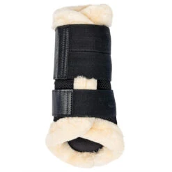 LeMieux Fleece Edge Mesh Brushing Boots Black -Lemieux Shop it02760 b c1105 alt2