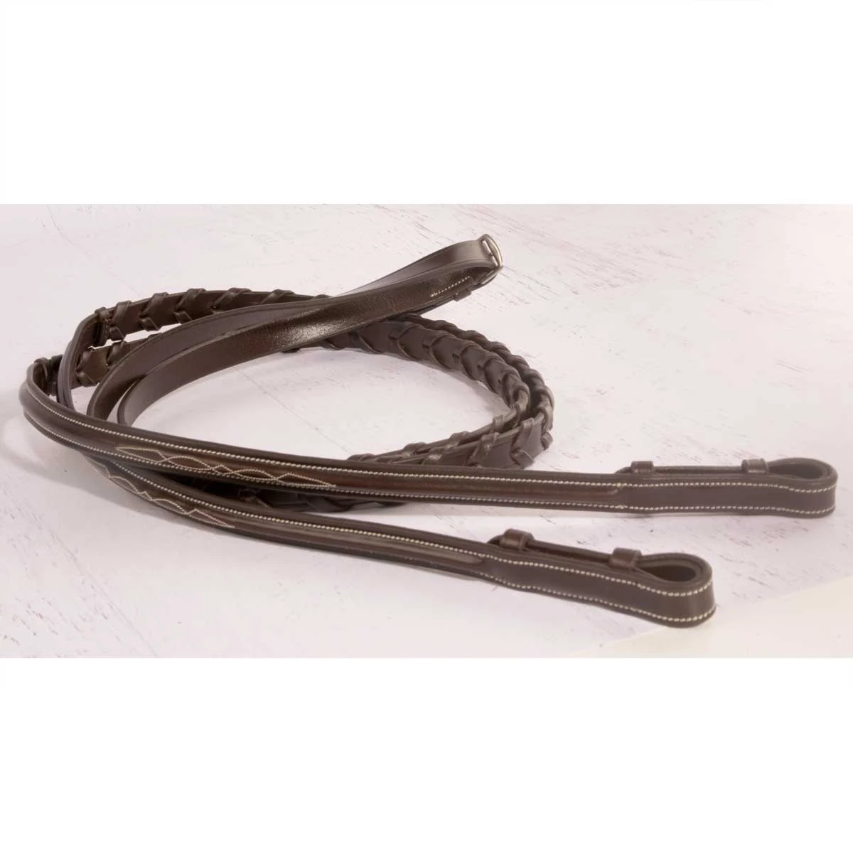 Royal Heritage Raised Padded Fancy Stitch Hunt Bridle 4 Royal Heritage Raised Padded Fancy Stitch Hunt Bridle - Image 2